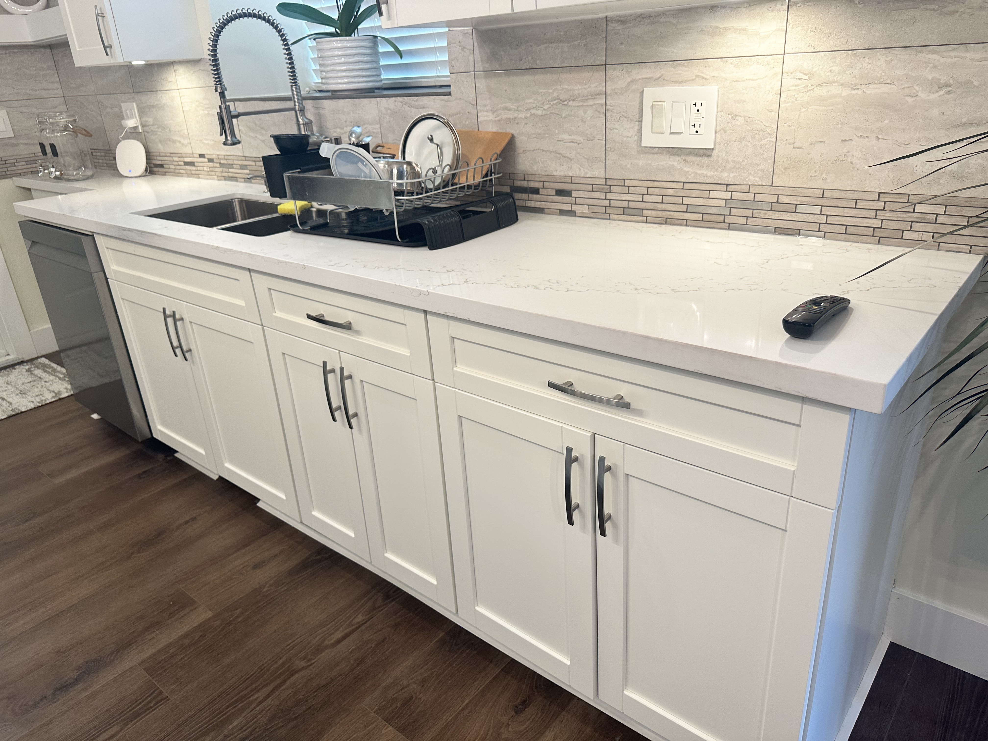 Kitchen Renovation with Waterfall Island Design - After 3