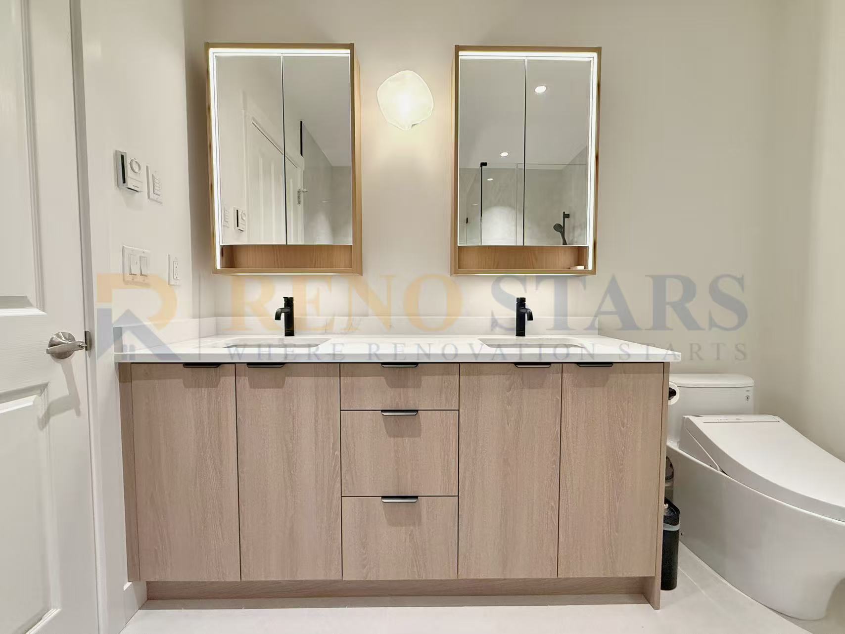 Comprehensive Renovation of 3.5 Bathrooms in Delta, BC - After 3