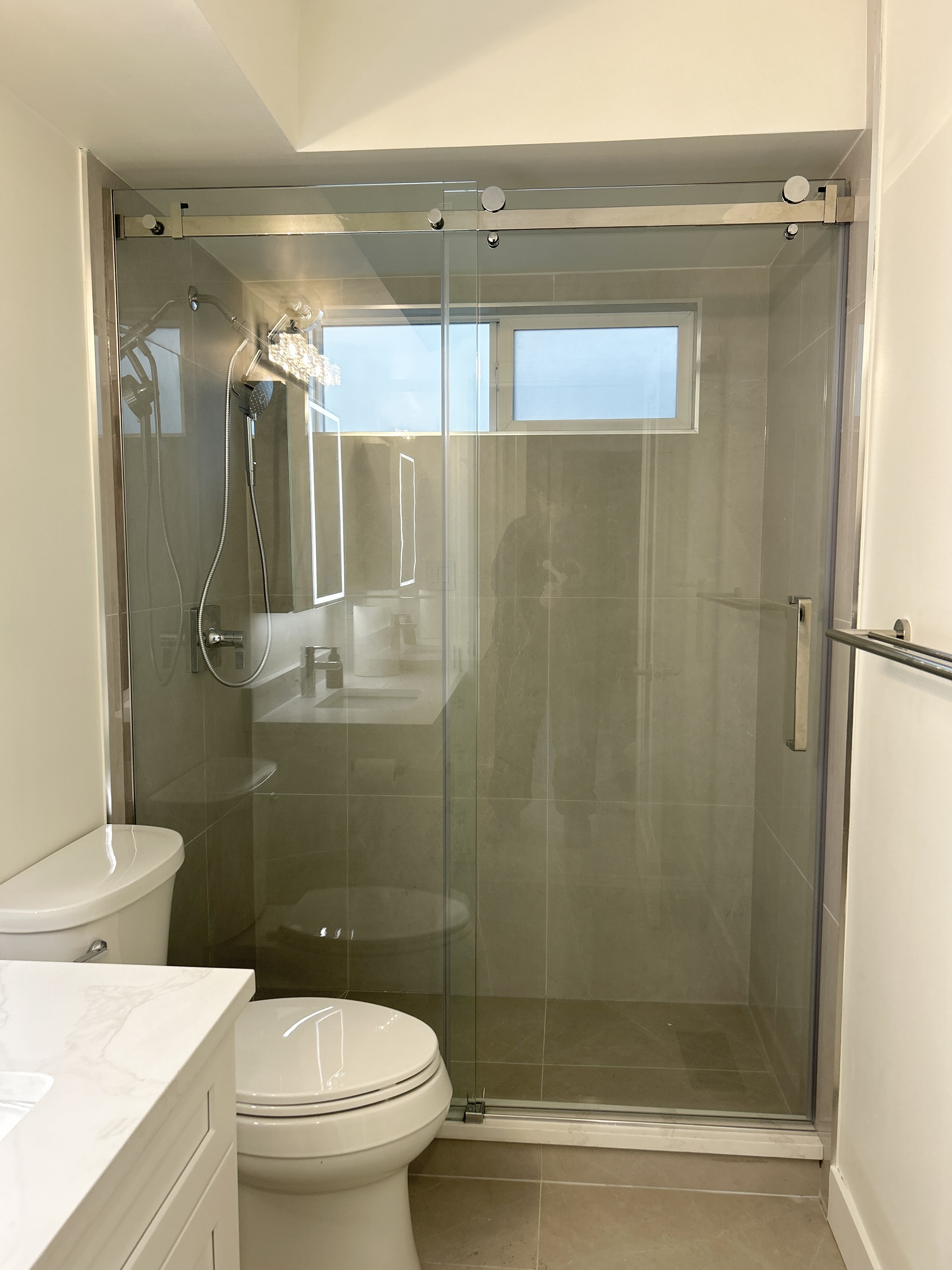 Bathroom Renovation with White Shaker Cabinets - After 5