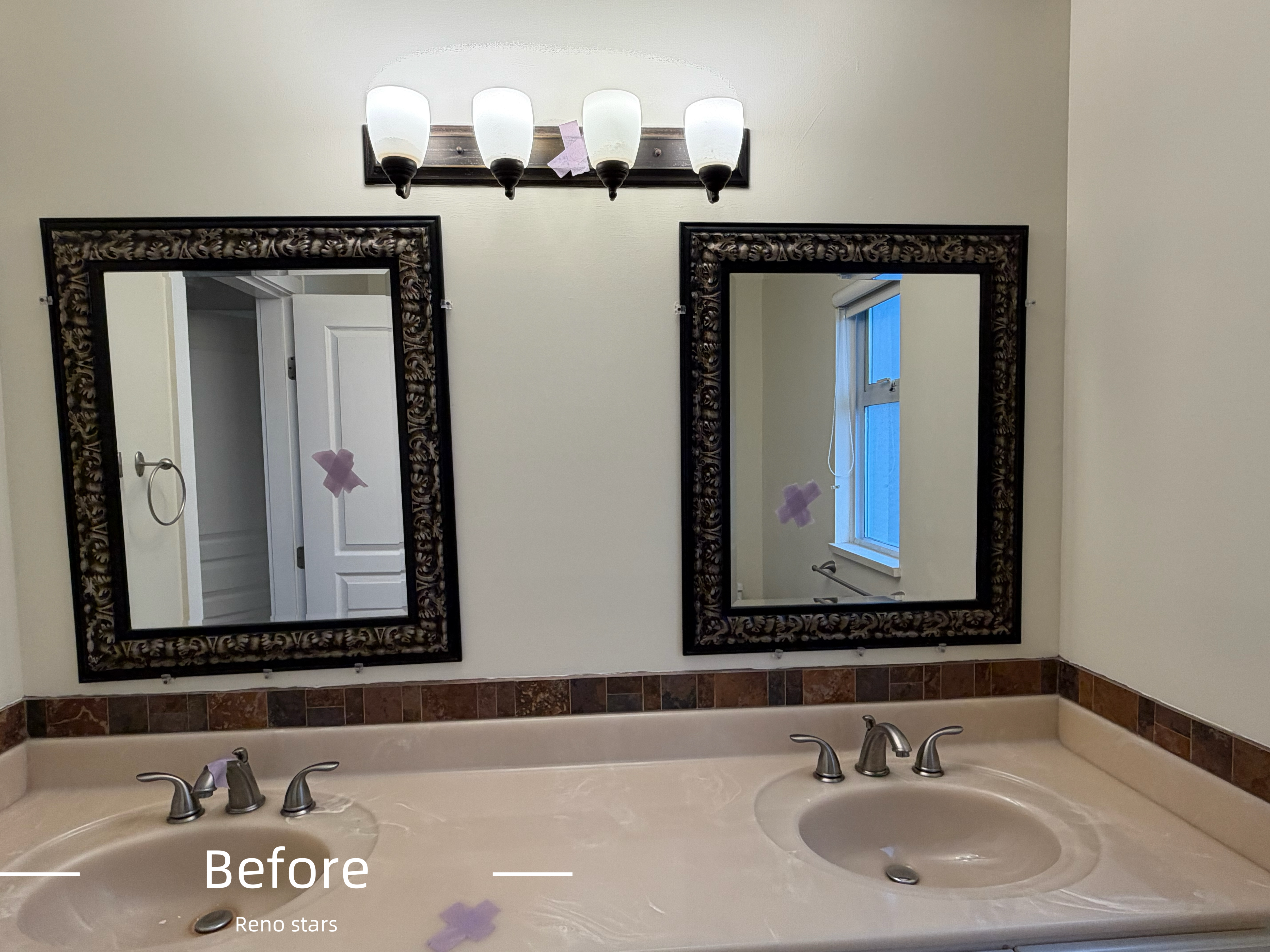 Two Bathroom Renovation for Busy Family - Before 1
