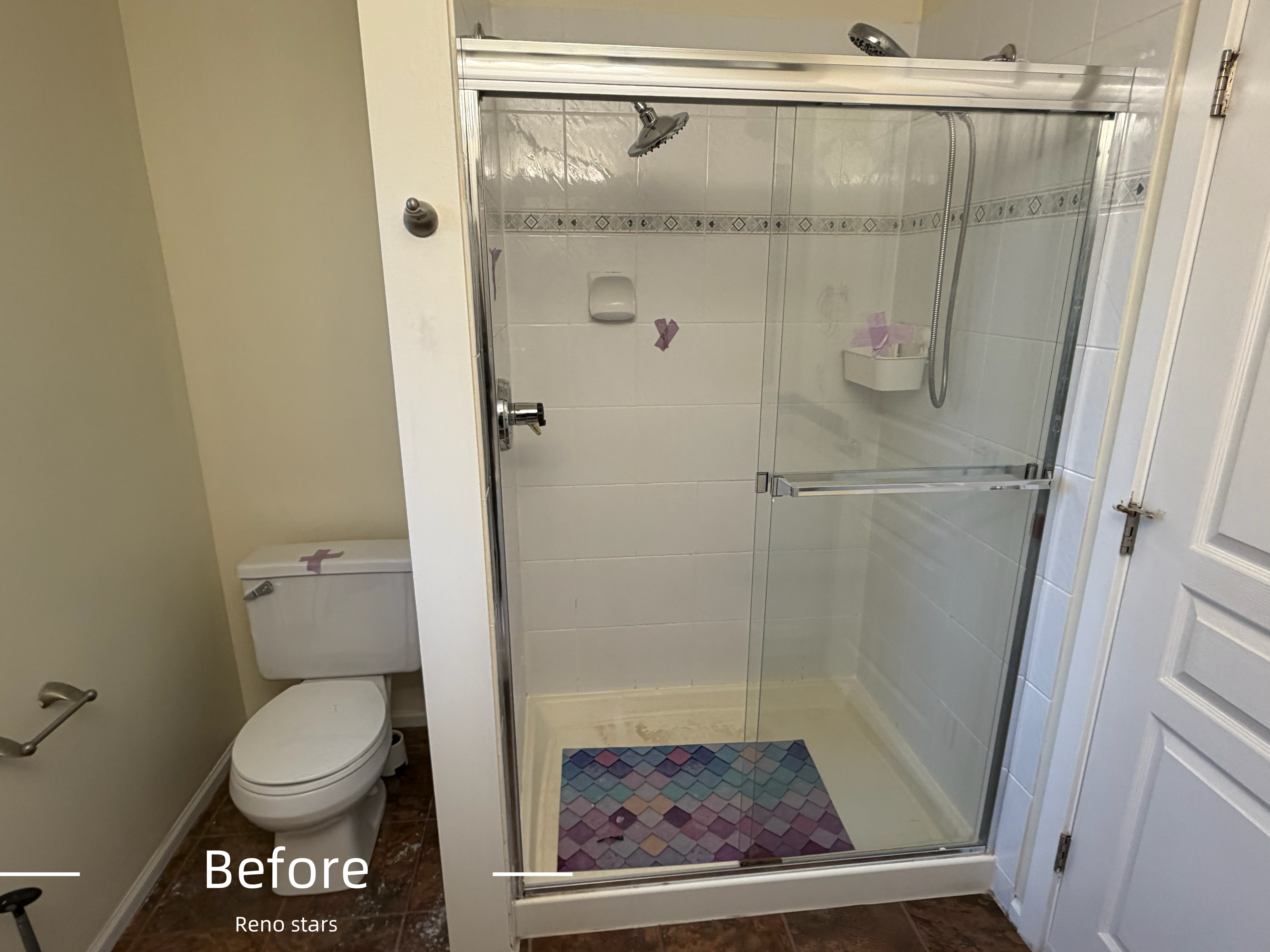 Two Bathroom Renovation for Busy Family - Before 2