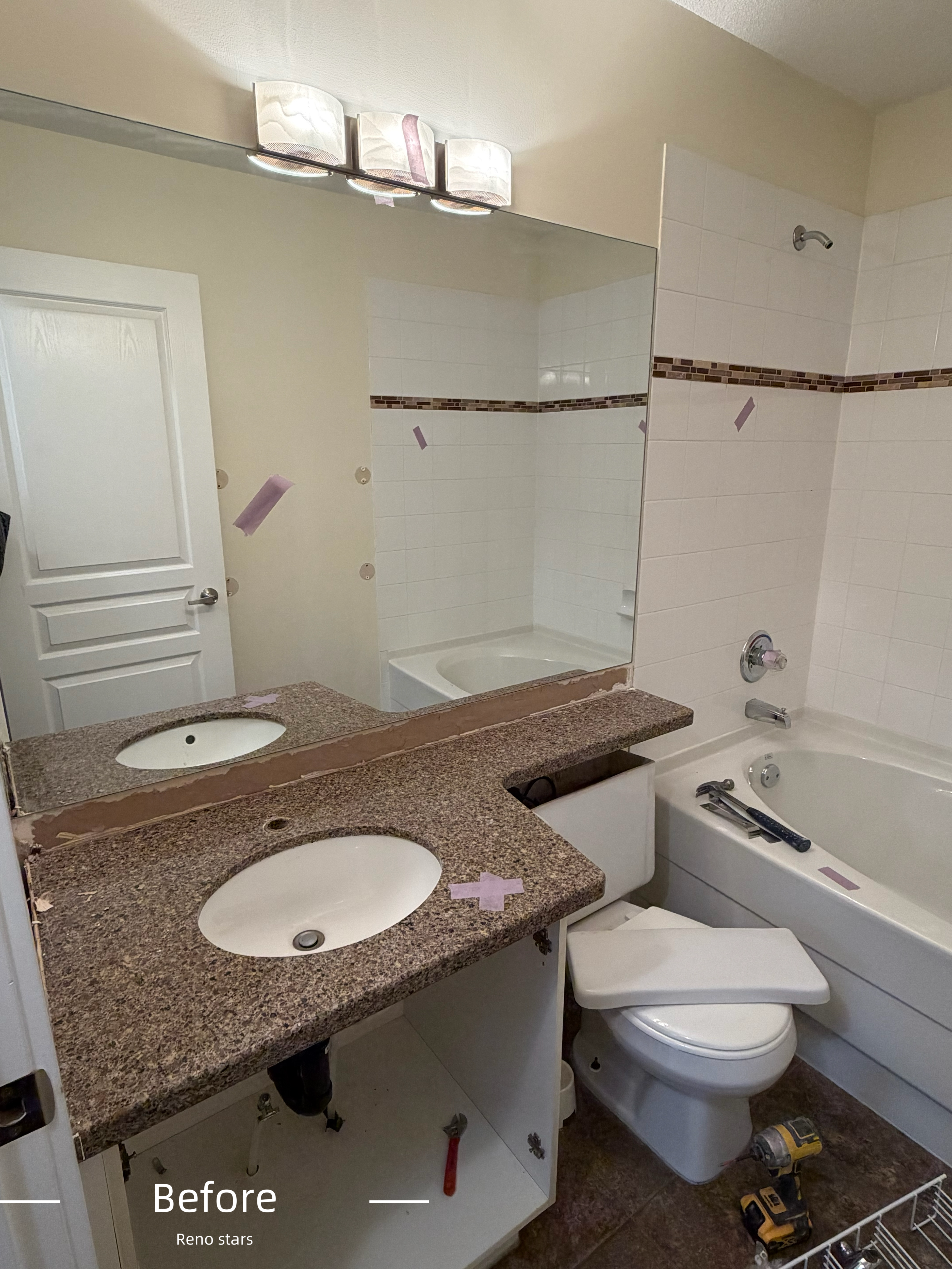 Two Bathroom Renovation for Busy Family - Before 3