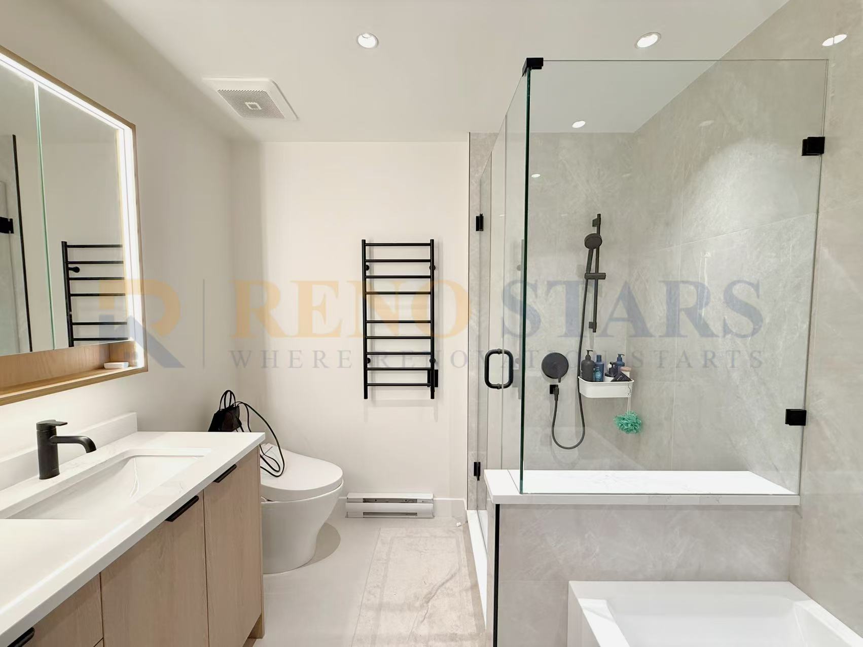 Comprehensive Renovation of 3.5 Bathrooms in Delta