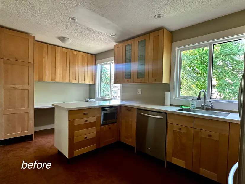 Stunning Kitchen Renovation with White Shaker Cabinets - Before 1