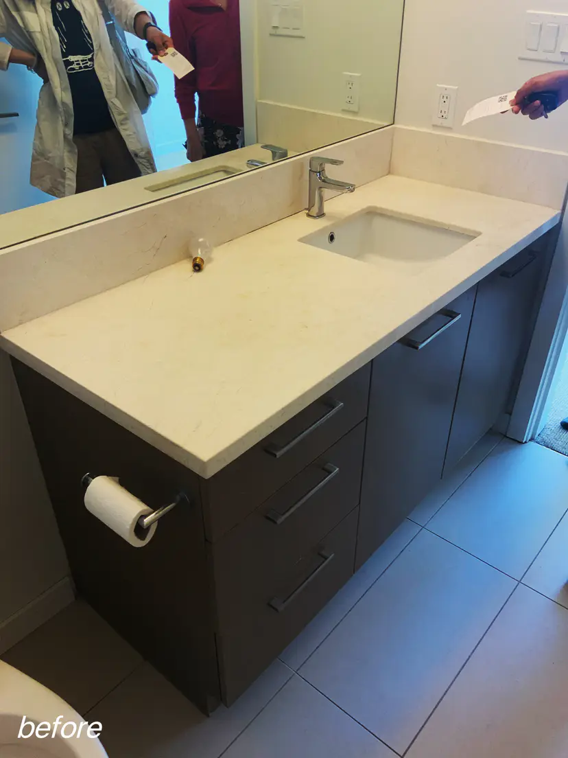 Coquitlam Condo Bathroom Renovation - Before 1