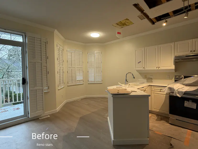 Busy Family Townhouse Kitchen Renovation - Before 1
