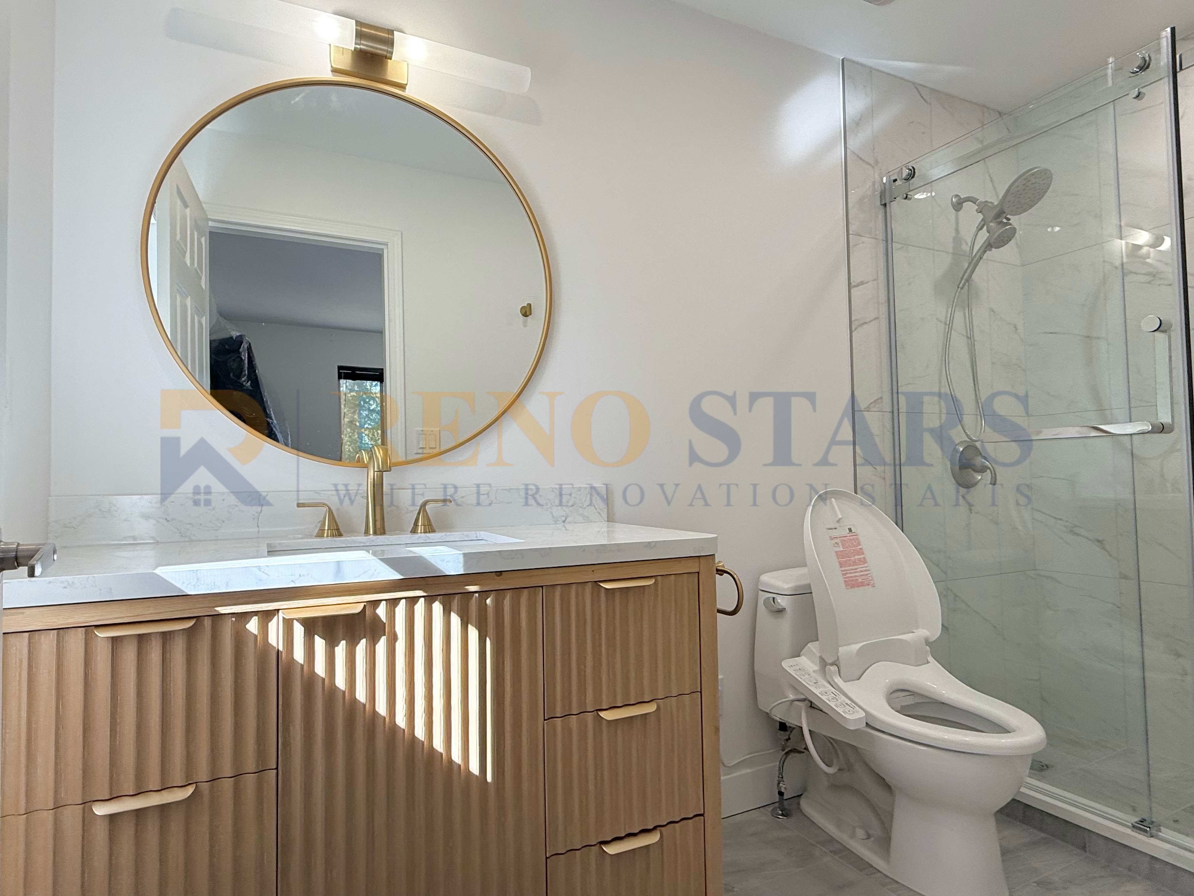 Standard Bathroom Renovation with Shower Conversion