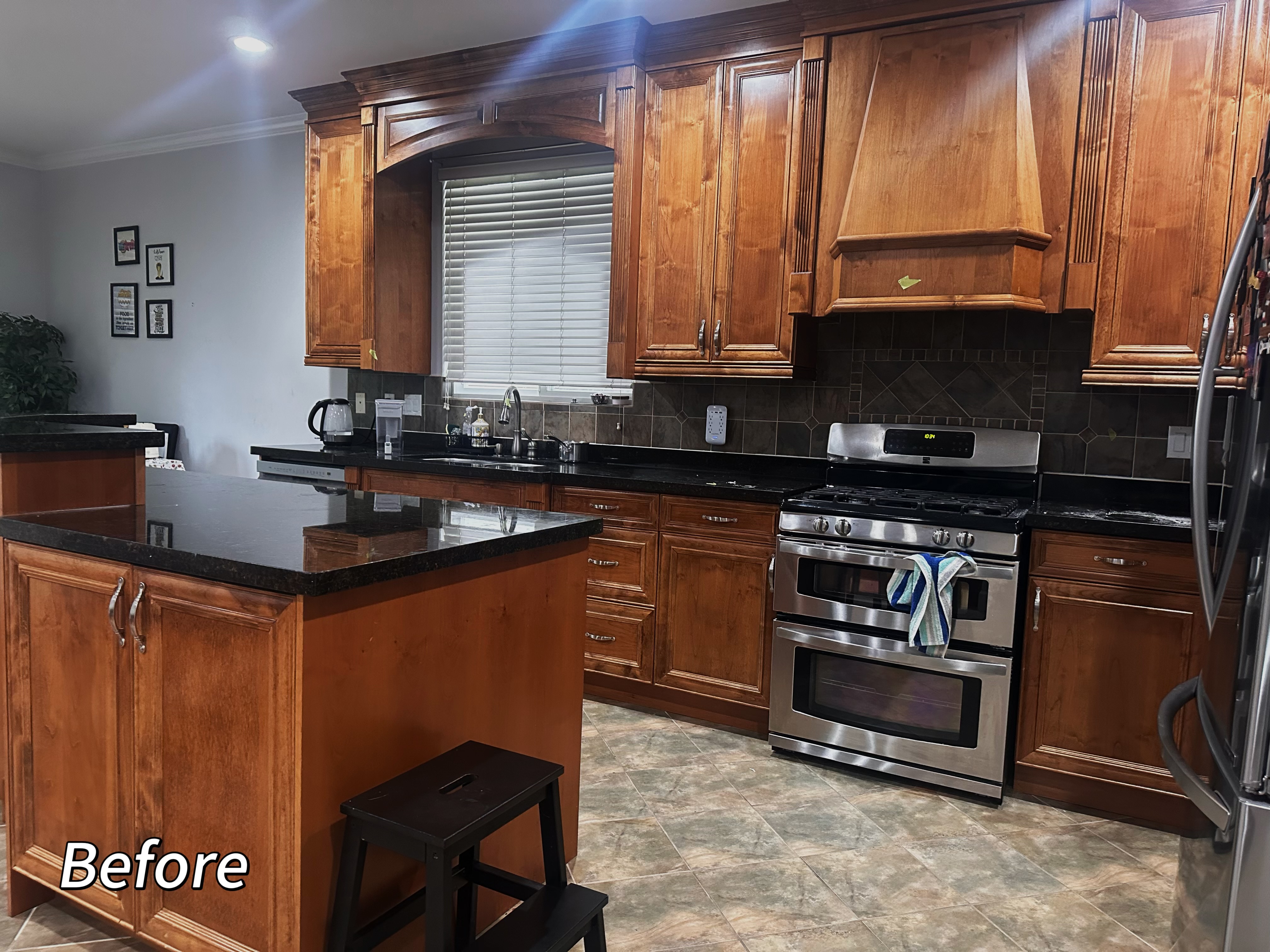 Modern Kitchen Renovation with White Shaker Cabinets - Before Renovation 1