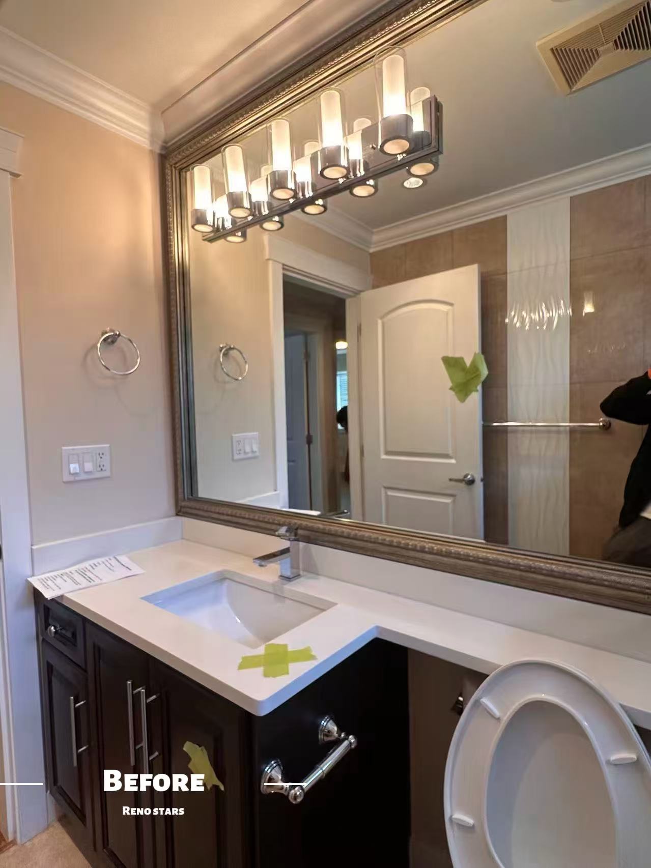 Two Bathroom Renovation with Custom Features - Before Renovation 1