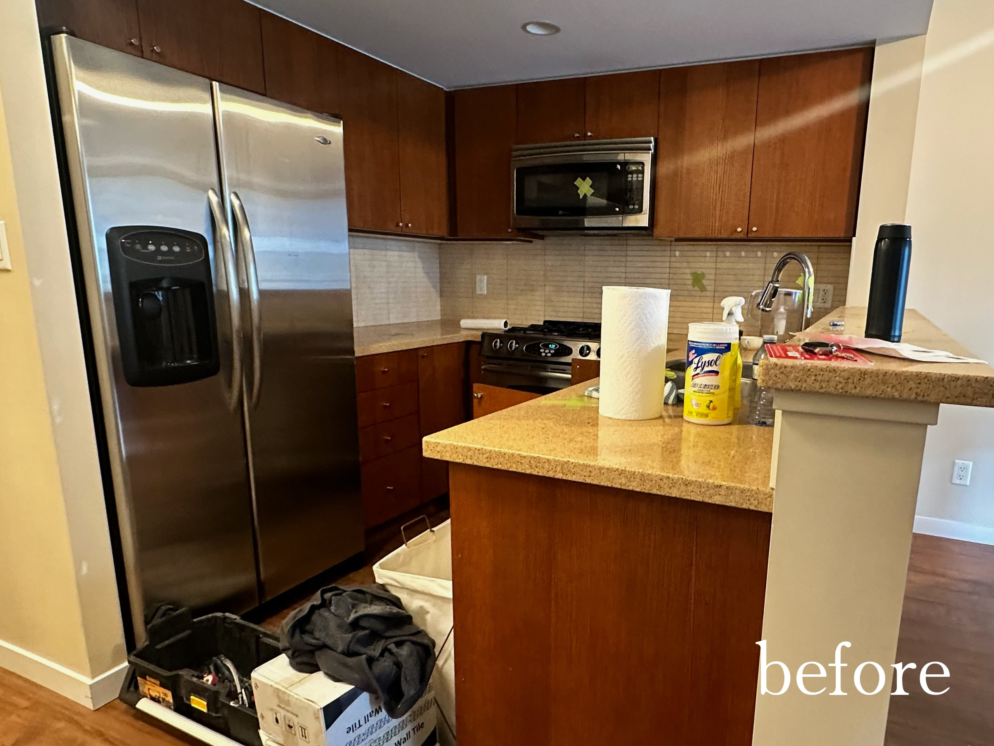 Low-Budget Condo Renovation in Richmond - Before 1