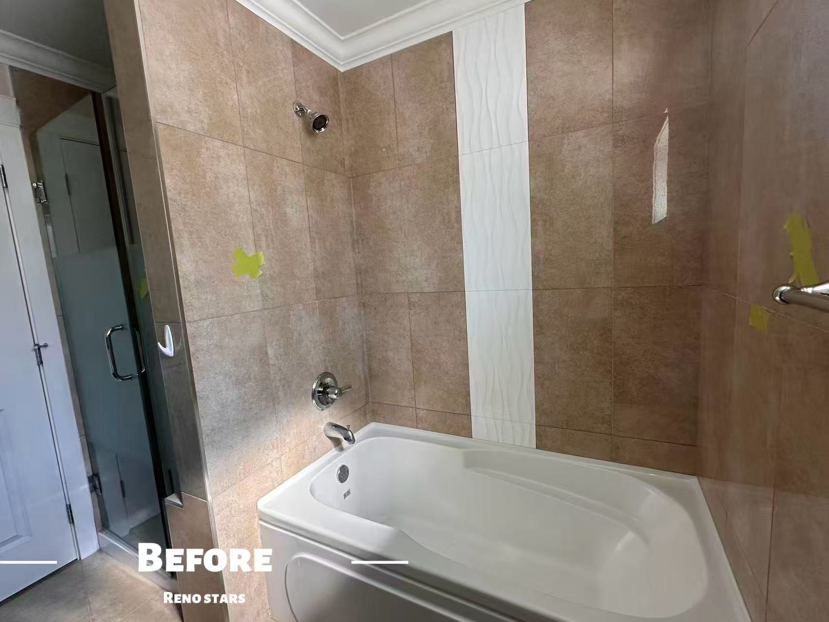 Two Bathroom Renovation with Custom Features - Before Renovation 2