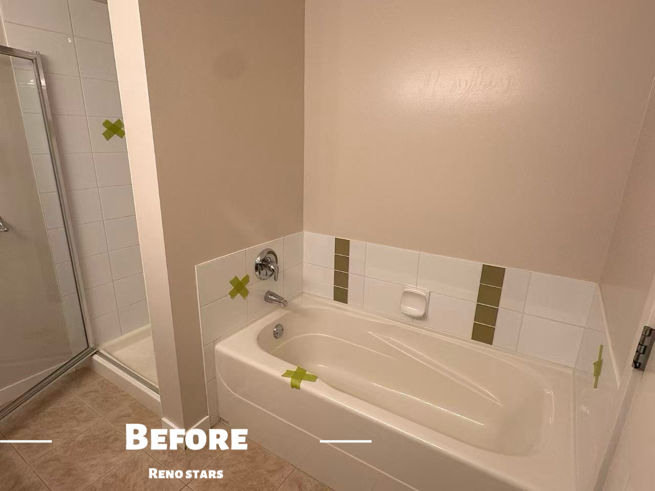 两个卫生间全面翻新 — 现代风格 - 装修前 3