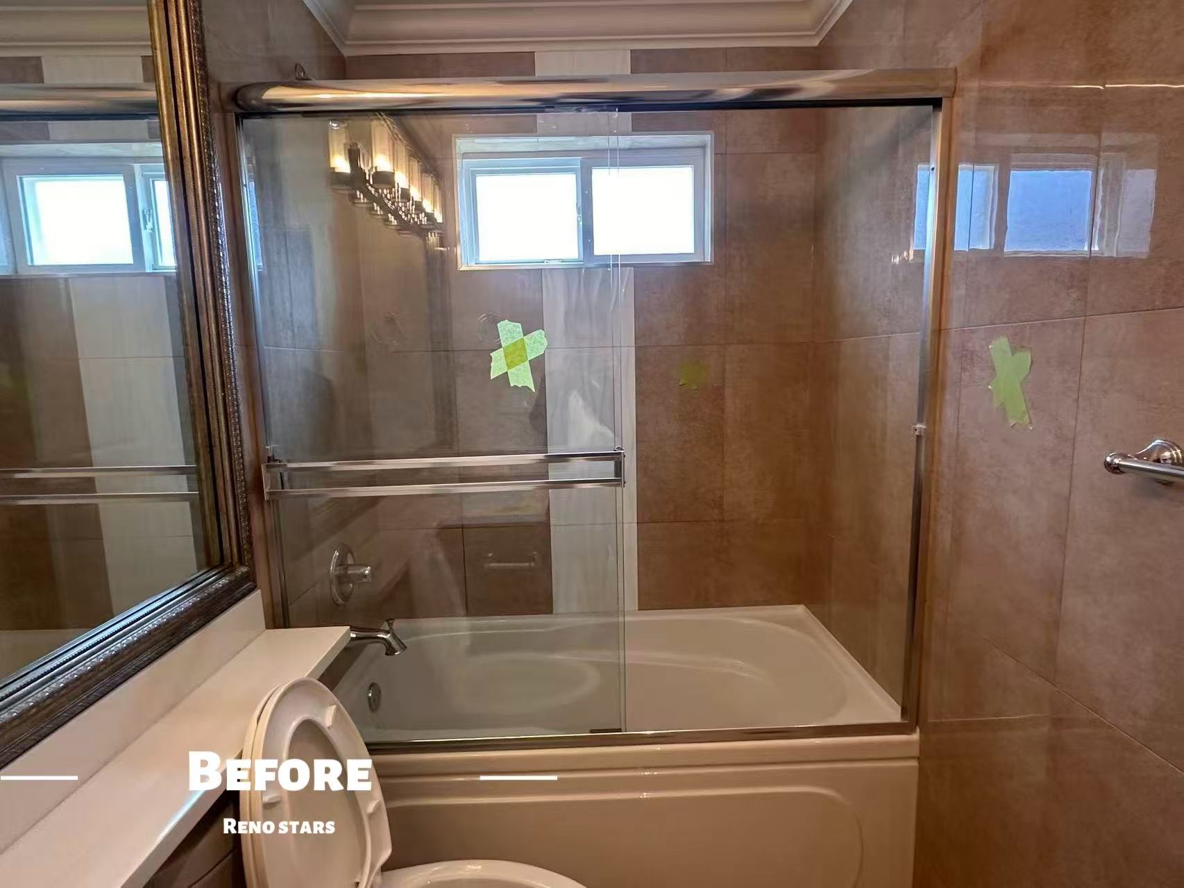 Two Bathroom Renovation with Custom Features - Before Renovation 4