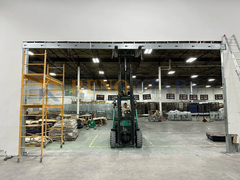 Commercial Warehouse Door Renovation in Burnaby