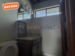Ensuite during demolition