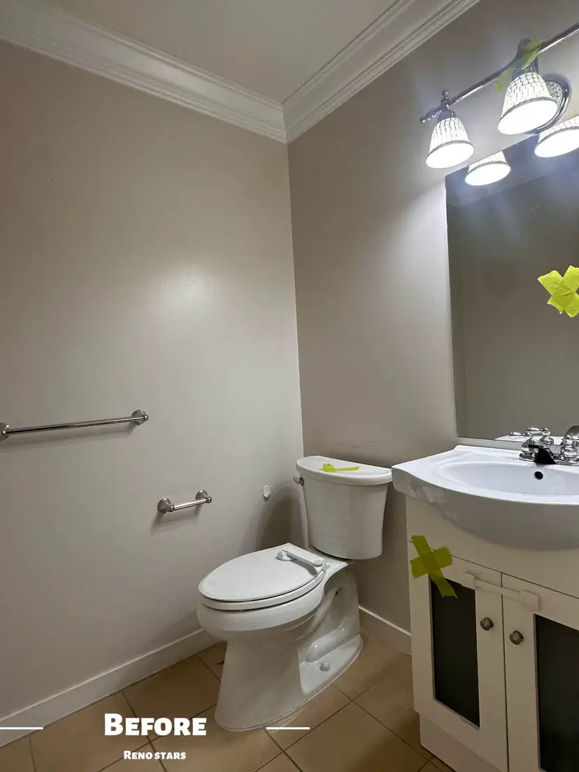 Two Bathroom Renovation with Modern Finishes - Before Renovation 1