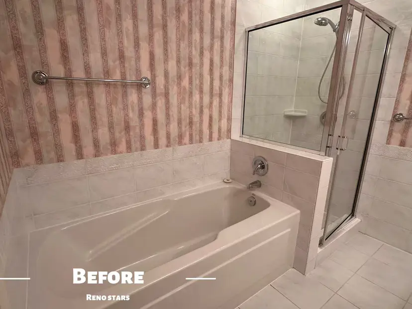 Two Bathroom Renovation with Custom Features - Before Renovation 1