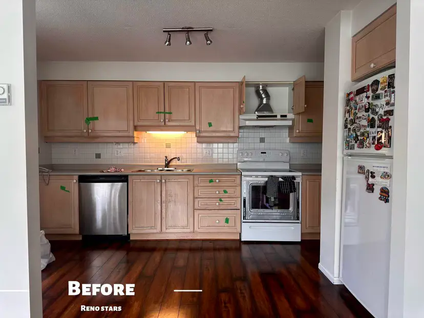 Modern Kitchen Renovation with Custom Cabinets - Before Renovation 1