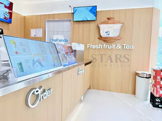 After: order counter — TeaByDo bubble tea shop renovation, Richmond